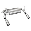 24412 Sport Axle-Back Exhaust System 2007-2018 Jeep Wrangler JK 3.6L/3.8L - image 1