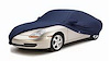 Form-Fit Indoor Custom Car Cover Blue 2 Mirror Pockets Size G3 - image 1