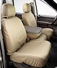 SeatSaver Custom Seat Cover Polycotton Taupe w/40/20/40 Bench Seat w/Adjustable Headrest w/Covered Fold Down Console - image 1