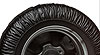 Good Spare Tire Cover Textured Vinyl Fabric Small- 6 in. To 8.75 in. Wide And 26.5 in. To 29 in. Diameter Black