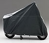 Ready-Fit Scooter Cover Silver Urethane Large w/Windshield w/Box w/Bags 80 in. And Up Overall Length Incl. Tie Down Grommets - image 1