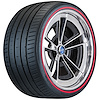 2025035 Pro-Trac Street Pro III Tire, 285/40ZR18 [Redline Sidewall]