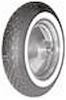 50624 Tire, Coker Classic Motorcycle Diamond Tread 1.50-Inch Whitewall, 400-12 - image 1