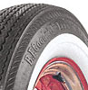 Coker BFGoodrich Silvertown Whitewall Bias Ply Tire 550-16   ( 4.43" x 26.88" - 16" ) - image 2