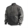 NOSTALGIA JACKET BLACK WOOL / BLACK LEATHER (LARGE) - image 2