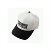 CAP WHITE WOOL W/BLACK VISOR CROWER PERFORMANCE PRODUCTS - image 1