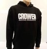 HOODIE BLK W/WHT LOGO MED - image 2