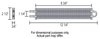 2 Pass Series 6000 Power Steering Cooler Kit 12-1/4" x 2-1/2" x 3/4" - image 2