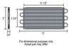 Aluminum Transmission Cooler 4 Pass - image 2