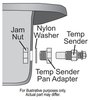 Oil Temperature Gauge Kit Transmission or Engine Oil Temperature - image 2