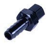 13041 Transmission Cooler Line/Compression Fitting Adapter 5/16 in. Tube to 3/8 in. Hose Barb Fitting [Black Anodized Finish] - image 2