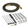 Deluxe Oil Cooler Installation Kit Plastic Rod and Rigid Mount Kits - image 1