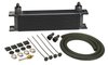 10 Row Stacked Plate Transmission Cooler Kit Width: 13" - image 2