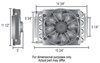 Electra-Cool Cooler Assembly Inlet Size: -6AN - image 3