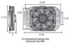 Electra-Cool Cooler Assembly Inlet Size: -6AN - image 3