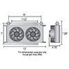 Hyper-Cool Dual Remote Mount Fluid Cooler - image 3