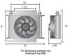 Remote Mount Fluid Cooler Assembly -6AN Inlets - image 2