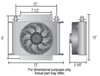Remote Mount Fluid Cooler Kit -6AN Inlets - image 2