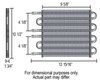 Dual Circuit Cooler 8 Pass & 8 Pass Configuration - image 2
