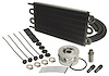 Engine Oil Cooler With Sandwich Adapter Kit Tube & Fin - image 1