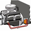 Remote Oil Filter Kit Single Filter Mount - image 2