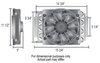 Electra-Cool Cooler Assembly Inlet Size: -8AN - image 3