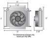 Remote Mount Fluid Cooler Kit -8AN Inlets - image 3