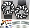 High Output Rad Dual Fan Assembly 4000 CFM - image 1