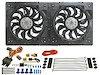 High Output Dual Fan Assembly 4000 CFM - image 1