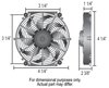 16104 4 in. High Output Extreme Paddle Blade Puller Electric Fan - image 2