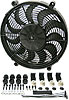 17" High Output Single RAD Electric Fan - Premium Mounting Kit 2400/1800 cfm - image 2