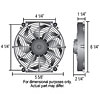5" Tornado Electric Fan - Premium Hardware Kit Puller Only (Non-Reversible) - image 2