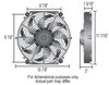 10" Tornado Electric Fan - Premium Hardware Kit 650 CFM - image 3