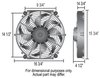 16" Tornado Electric Fan - Premium Hardware Kit 2175 CFM - image 3