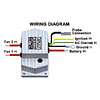 High Amperage Adjustable Dual Electric Fan Controller 150-240°F - image 2