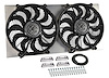 16843 Powerpack High-Output Dual 17 in. Electric Radiator Fan with Aluminum Shroud Kit