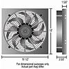 Dual Speed Electric Puller Fan with Steel Shroud Universal Fit - image 3