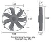 Single Speed Electric Pusher Fan Universal Fit - image 2