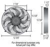 Single Speed Electric Pusher Fan - image 2