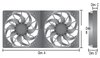 High-Output Dual Fan Assembly CFM: 4000 - image 3