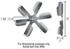 Heavy Duty Flex Fan Diameter: 13" - image 4