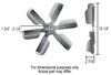 Heavy Duty Flex Fan Diameter: 19-1/4" - image 4