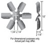Rigid Race Fan Diameter: 18" - image 3