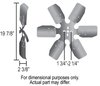 Rigid Race Fan Diameter: 20" - image 2