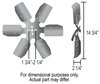 Rigid Race Fan Diameter: 15 in. - image 2