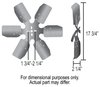 Rigid Race Fan Diameter: 18" - image 2