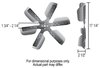 Heavy Duty Flex Fan Diameter: 17-1/4" - image 4