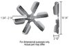 Heavy Duty Flex Fan Diameter: 18-1/4" - image 4