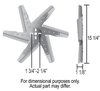 High Performance Stainless Flex Fan 15" Diameter - image 2