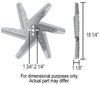 High Performance Stainless Flex Fan 18" Diameter - image 4